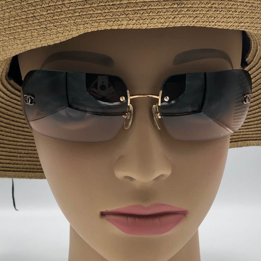 Chanel sunglasses with bronze lenses